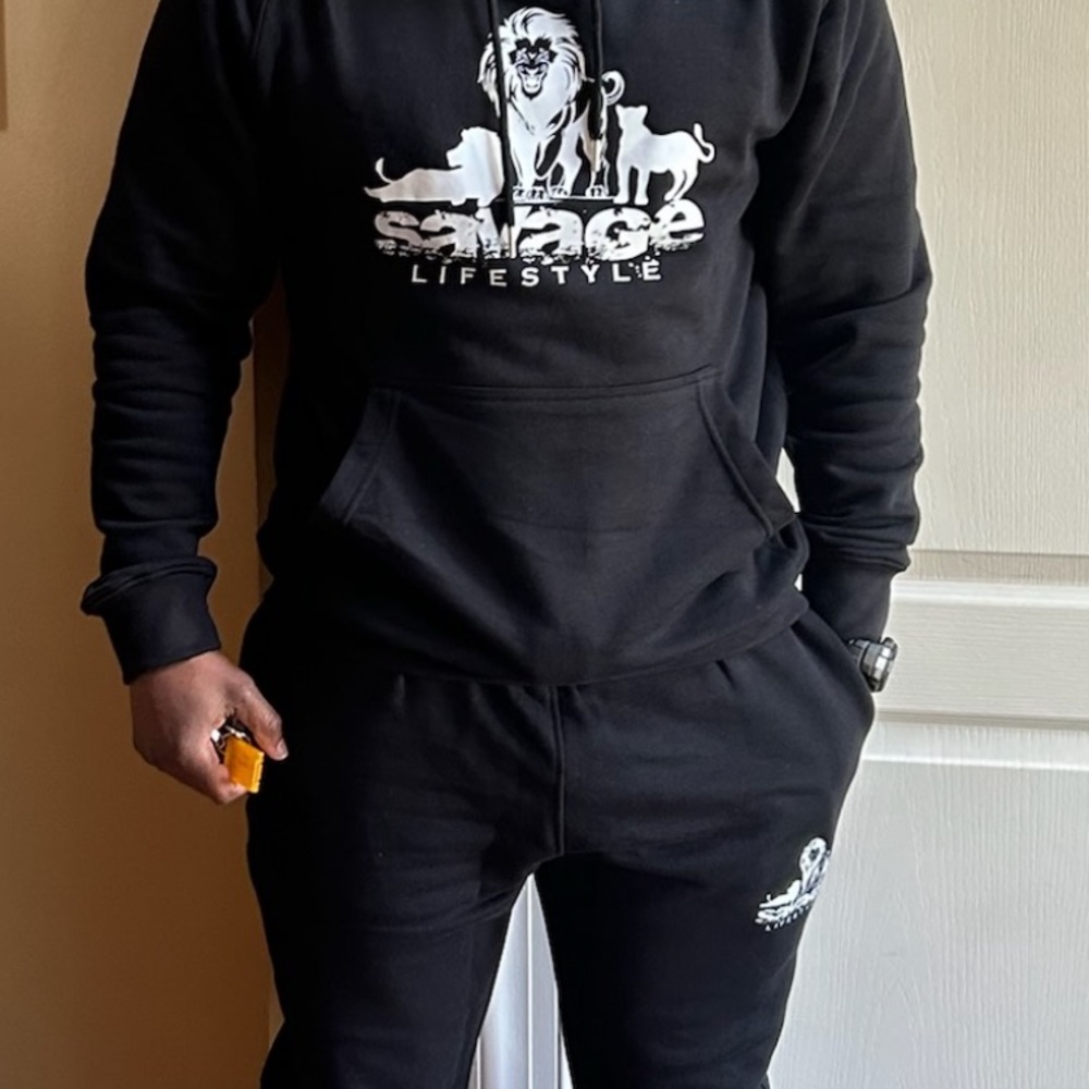 Black Savage Lifestyle Joggers size S,M, L,XL,2XL,& 3XL - Picture 4 of 4